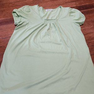 Cato Large Lime Green Top